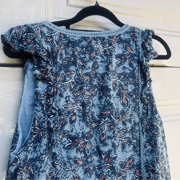 Lucky Brand Blue Floral Mini Dress - Picture 5 of 7